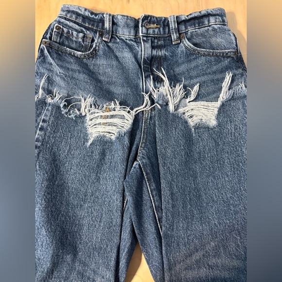 Sz 1 Garage Vintage Straight Jeans - Picture 4 of 5